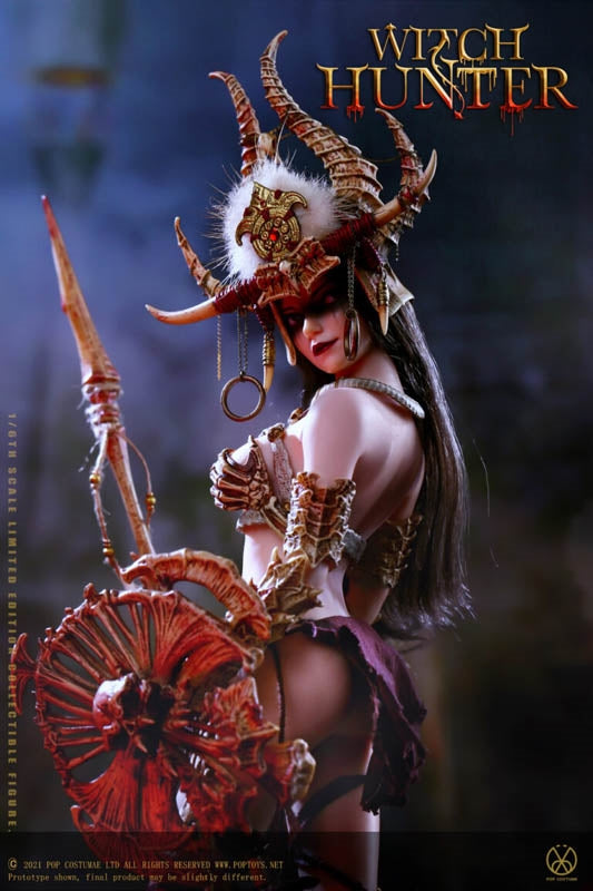 Bloody Shaman Aphaia - Black Version w/LED Light-Up Aphaia Dead Flags - MINT IN BOX