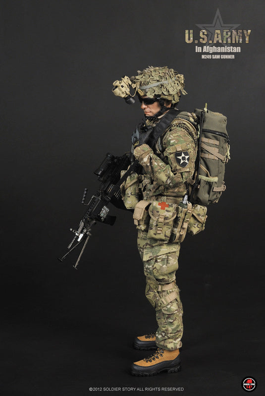 US Army In Afghanistan M249 SAW Gunner - MINT IN BOX