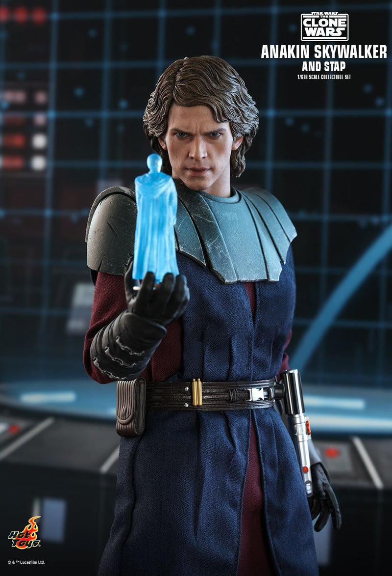 Load image into Gallery viewer, Star Wars: The Clone Wars - Anakin Skywalker &amp; STAP - MINT IN BOX
