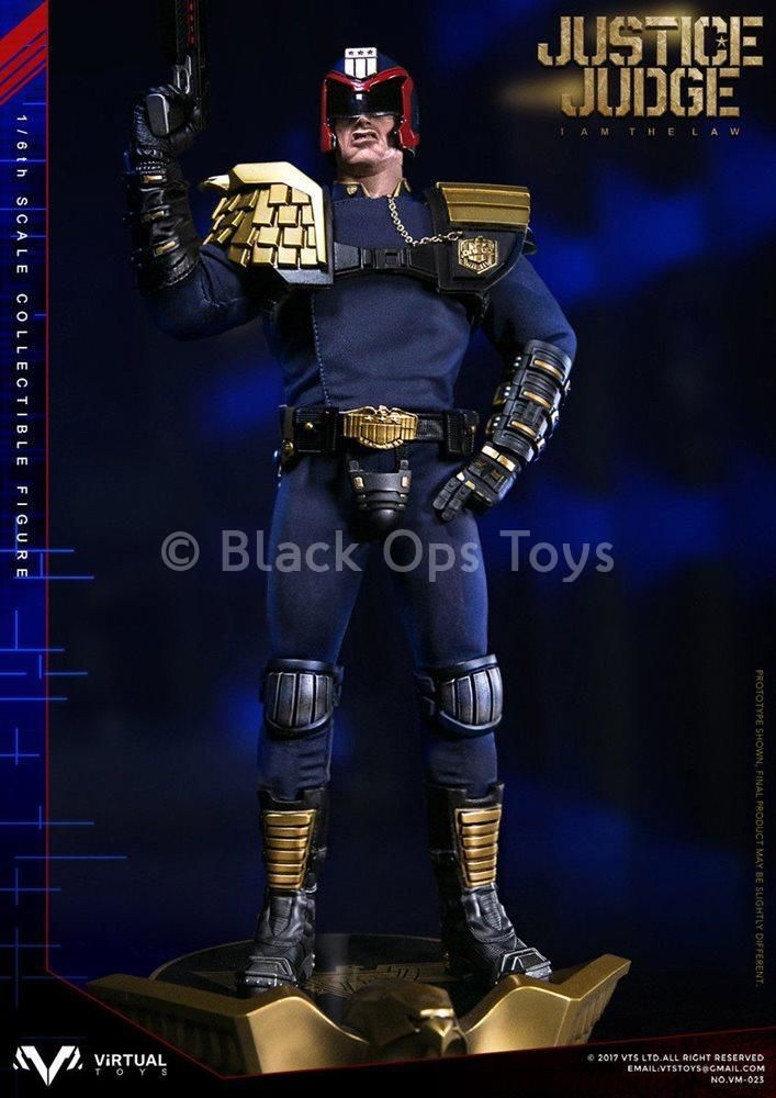 Load image into Gallery viewer, Justice Judge - Black &amp; Gold Chest Piece
