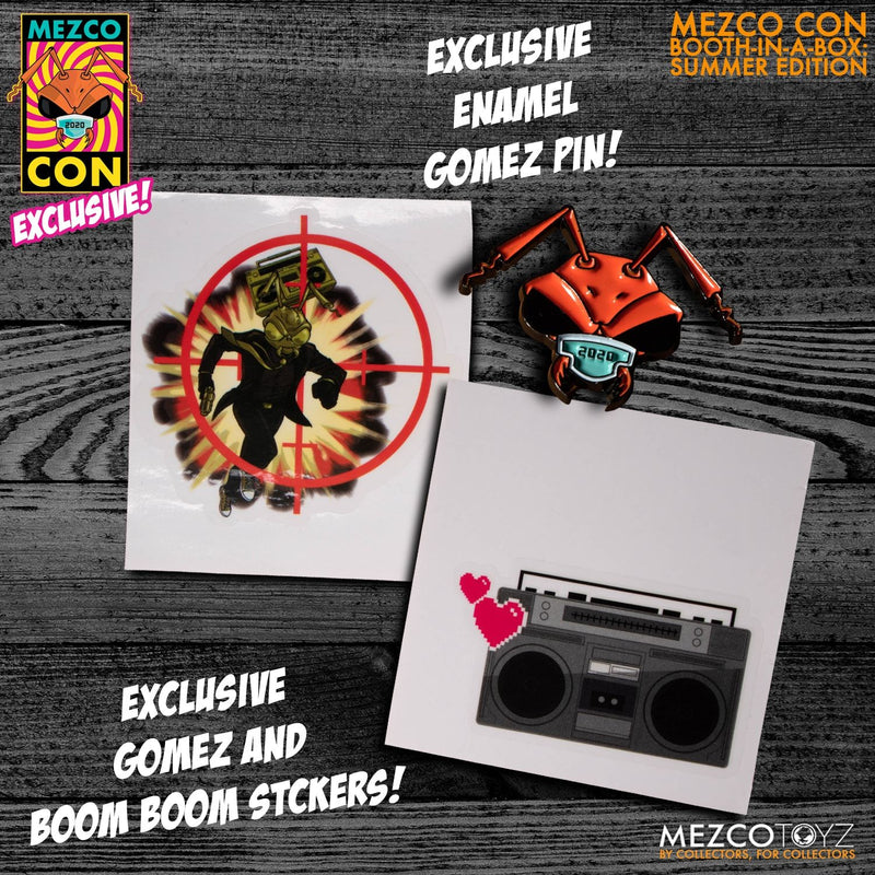 Load image into Gallery viewer, Booth-In-A-Box Exclusive - Golden Dragon Gomez - MINT IN BOX
