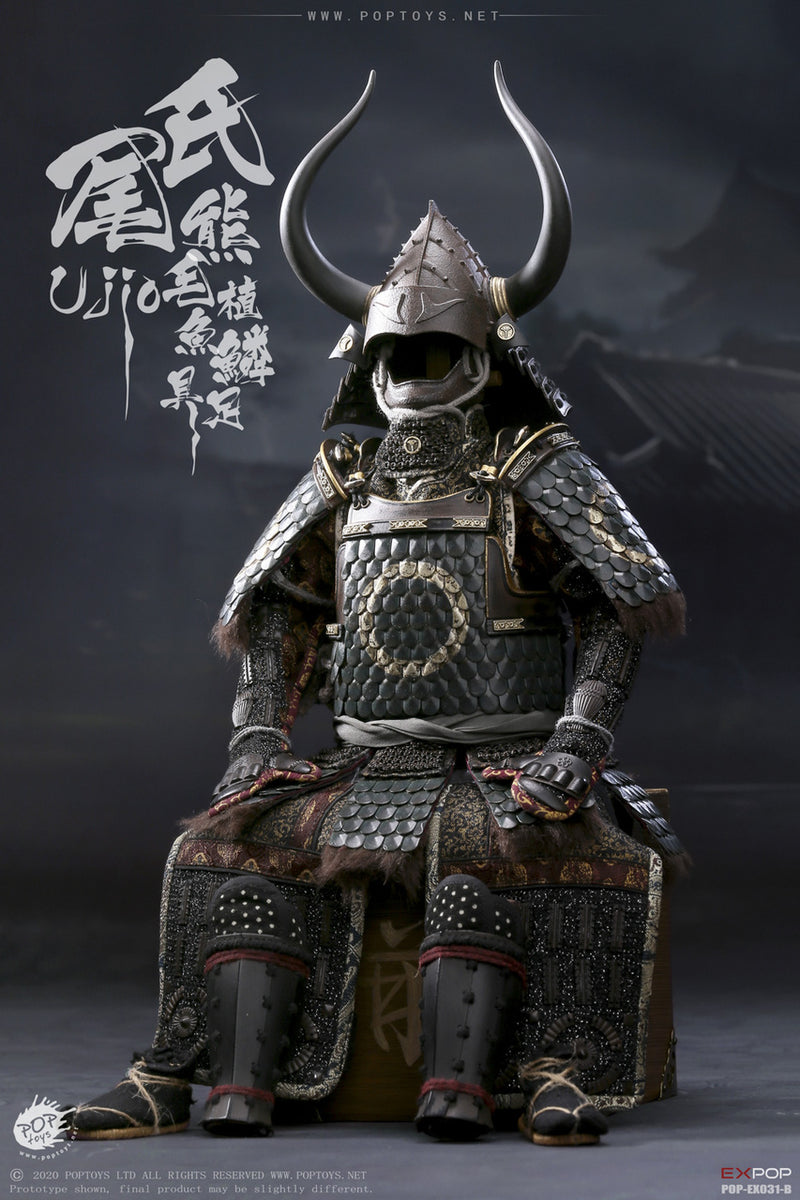 Load image into Gallery viewer, The Brave Samurai - Metal Armor Set w/Stand
