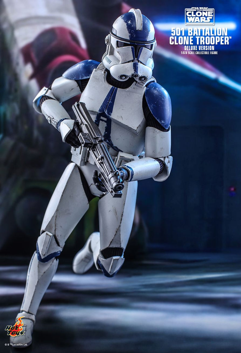 Load image into Gallery viewer, Star Wars 501st Clone Trooper - Base Figure Dynamic Stand
