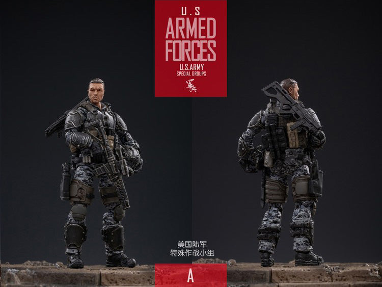 Load image into Gallery viewer, 1/18 - U.S. Armed Forces Special Groups Set - MINT IN BOX
