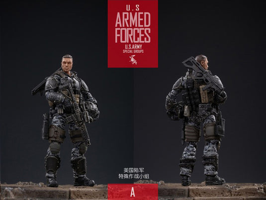 1/18 - U.S. Armed Forces Special Groups Set - MINT IN BOX