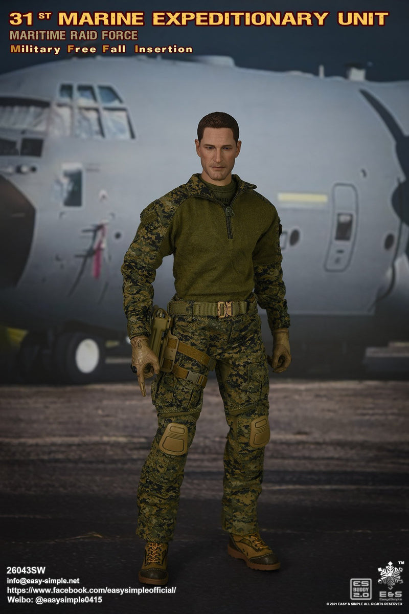 Load image into Gallery viewer, 31st MEU Free Fall Insertion - Camo Mk11 MOD1 Rifle w/Attachments
