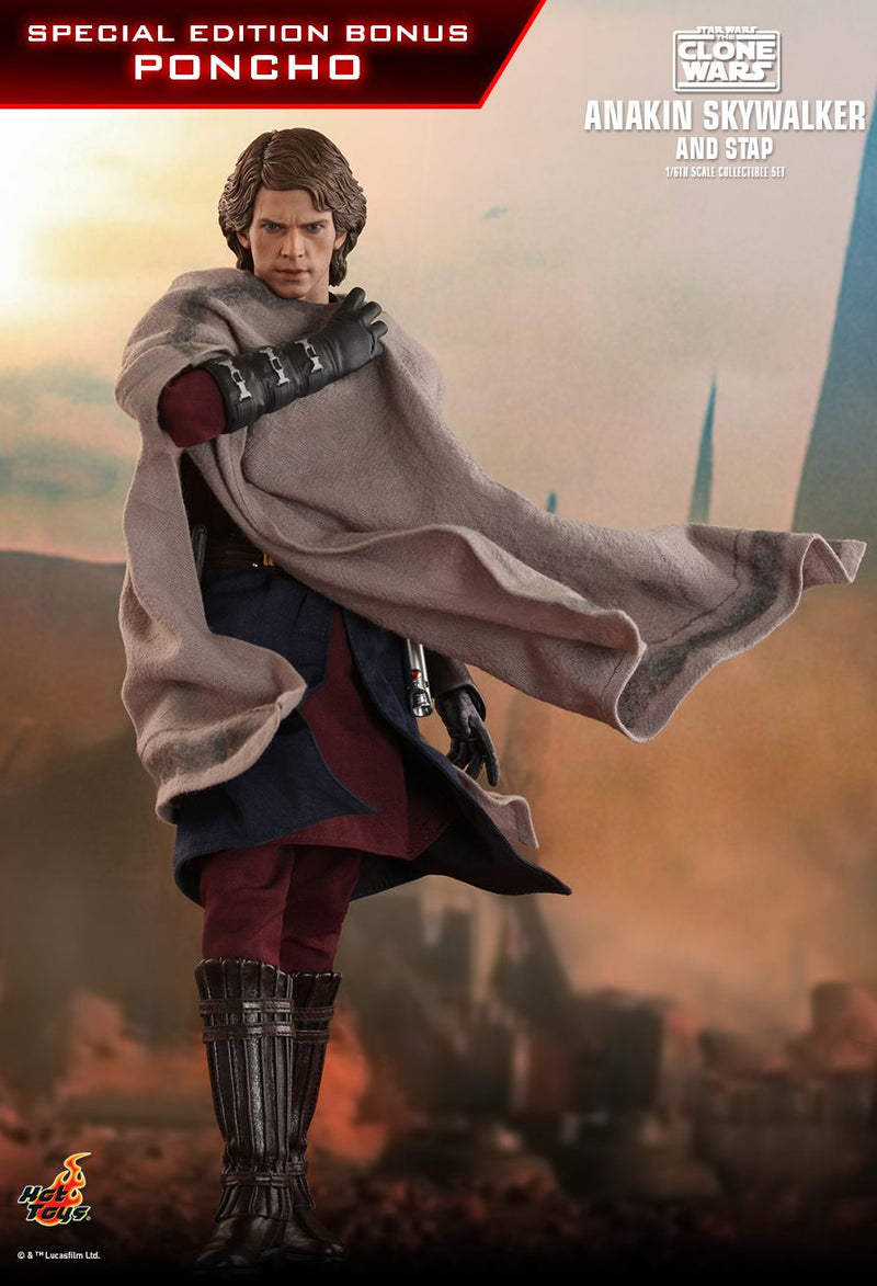 Load image into Gallery viewer, Star Wars: The Clone Wars - Anakin Skywalker &amp; STAP - MINT IN BOX
