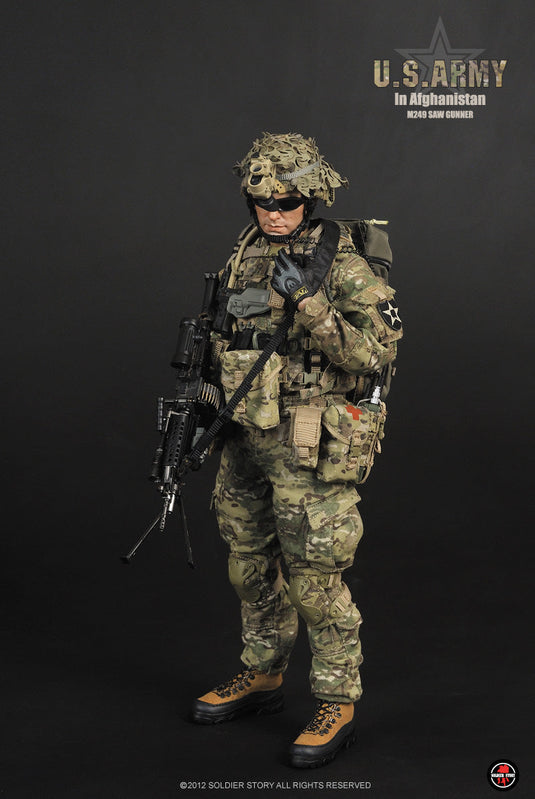 US Army In Afghanistan M249 SAW Gunner - MINT IN BOX