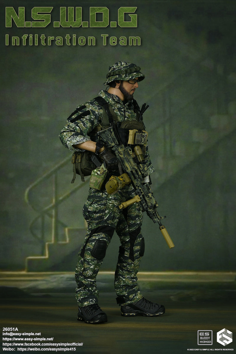 Load image into Gallery viewer, N.S.W.D.G Infiltration Team Ver. A - MINT IN BOX - 26051A
