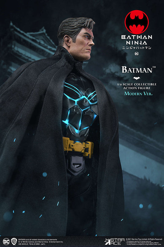 Ninja Batman Modern Ver - Light Up Head Sculpt
