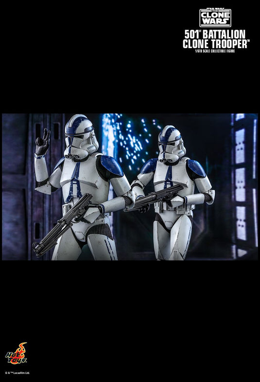 Star Wars - 501st Battalion Clone Trooper - MINT IN BOX