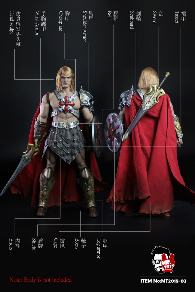 Load image into Gallery viewer, Barbarian - Red Wired Cape
