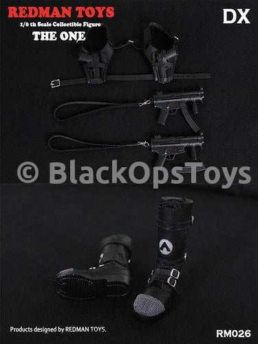 Load image into Gallery viewer, The Matrix Neo Keanu Reeves Black Combat Boots Foot Type
