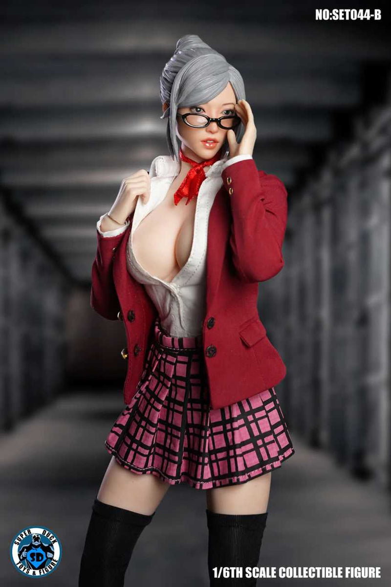 Load image into Gallery viewer, Office Lady - Red School Uniform
