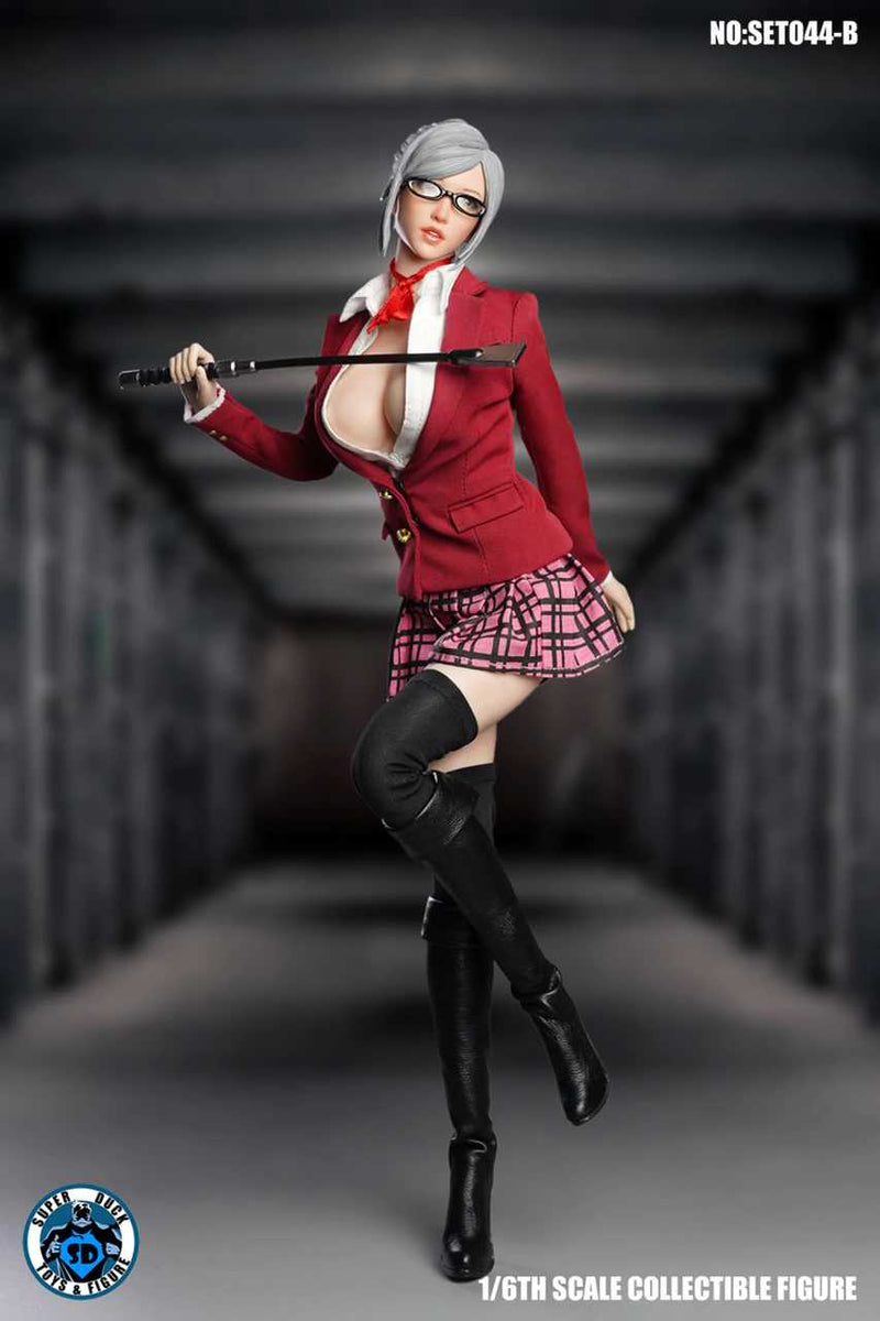 Load image into Gallery viewer, Office Lady - Red School Uniform
