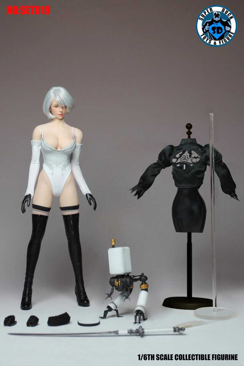 Load image into Gallery viewer, Cyborg 2B - Black Top Shirt
