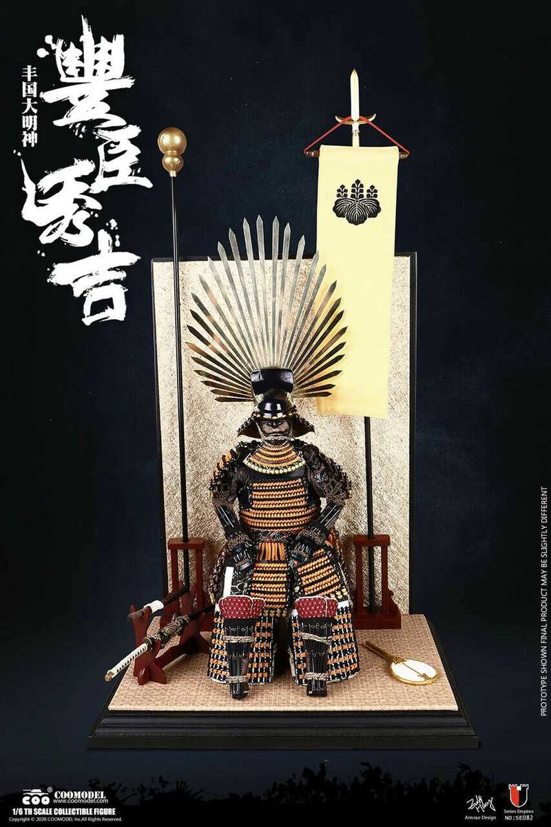 Load image into Gallery viewer, Toyotami Hideyoshi Magnus Ver w/Aushiuguma Steed Ex Ver - MINT IN BOX
