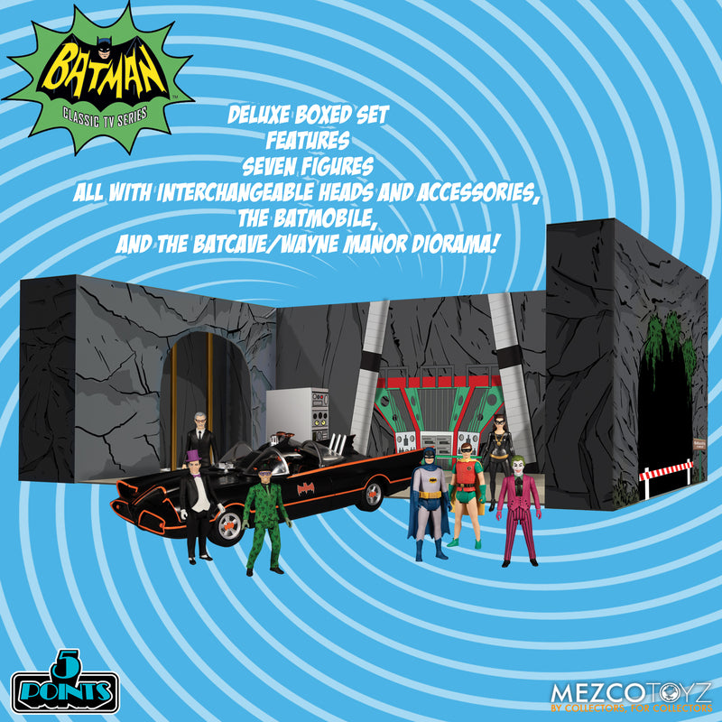 Load image into Gallery viewer, 1/12 -  5 Points Batman Deluxe Boxed Set - MINT IN BOX
