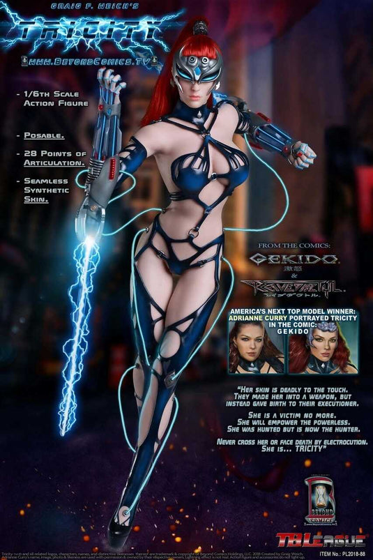 Tricity - Female Base Body w/Body Suit & Electricity Hoses & Gauntlets