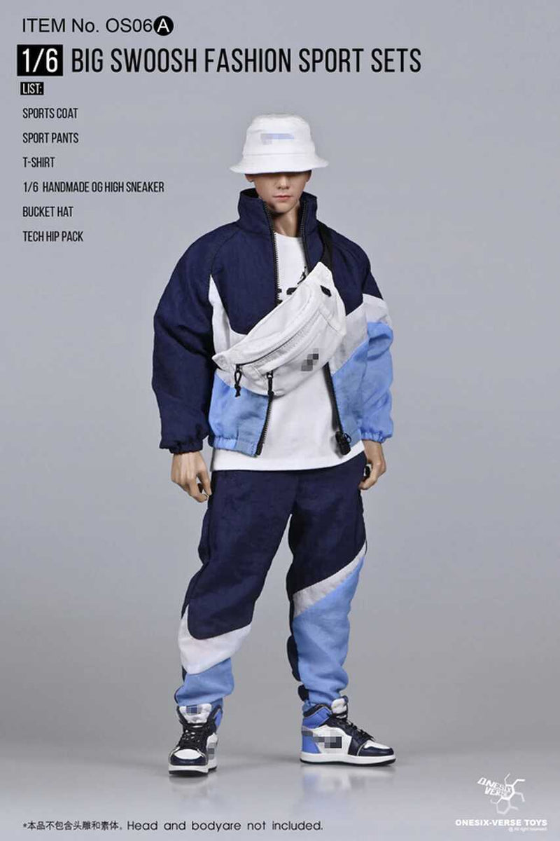 Load image into Gallery viewer, Big Swoosh Fashion Sports Set - White Sling Bag
