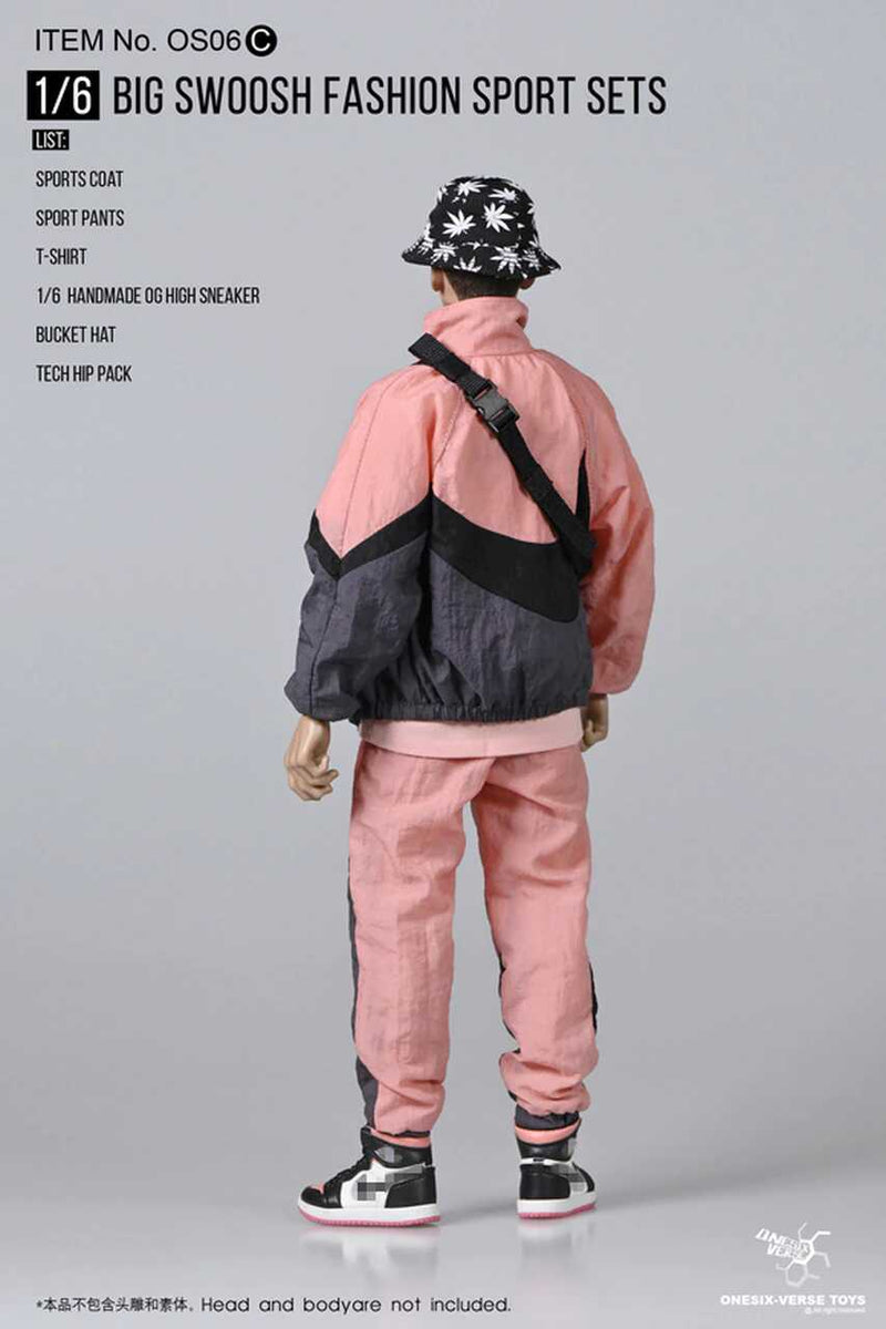 Load image into Gallery viewer, Pink Big Swoosh Fashion Sports Clothing Set - MINT IN BOX
