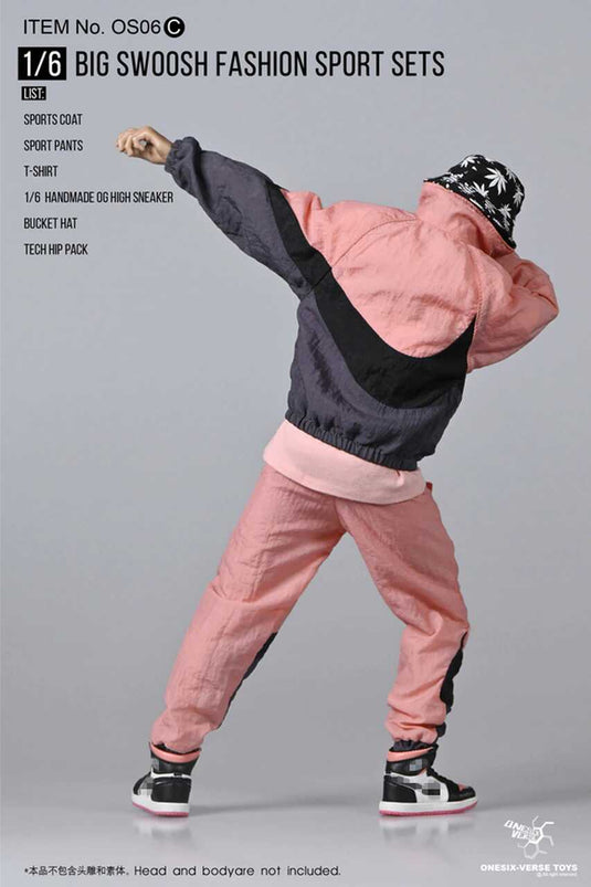 Pink Big Swoosh Fashion Sports Clothing Set - MINT IN BOX
