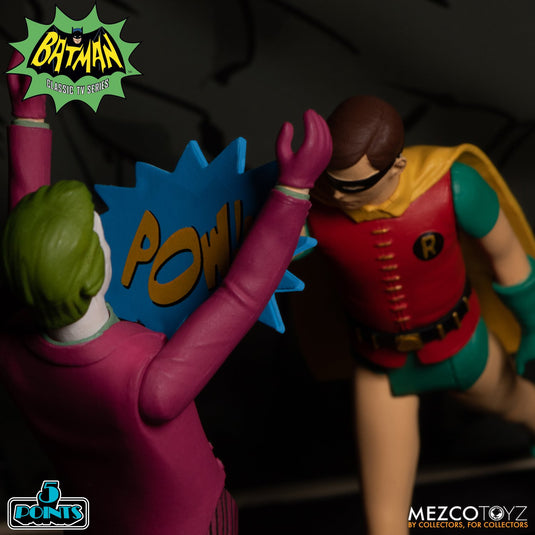 Batman 1966 Deluxe Box Set 7 Action Figures 5 Points 9 cm Mezco Toyz Batman 1966 Deluxe Box Set 7 Action Figures 5 Points 9 cm Mezco Toyz