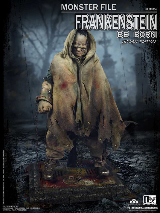 Frankenstein Hidden Edition - Male Base Body w/Magnetic Forearms Set
