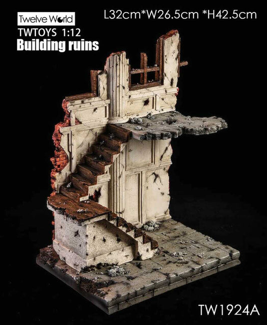 1/12 - Building Ruins 2-Pack - MINT IN BOX