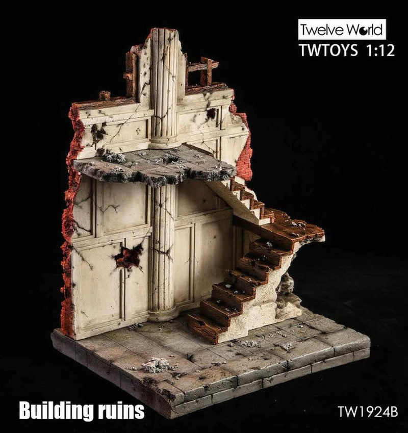 Load image into Gallery viewer, 1/12 - Building Ruins 2-Pack - MINT IN BOX
