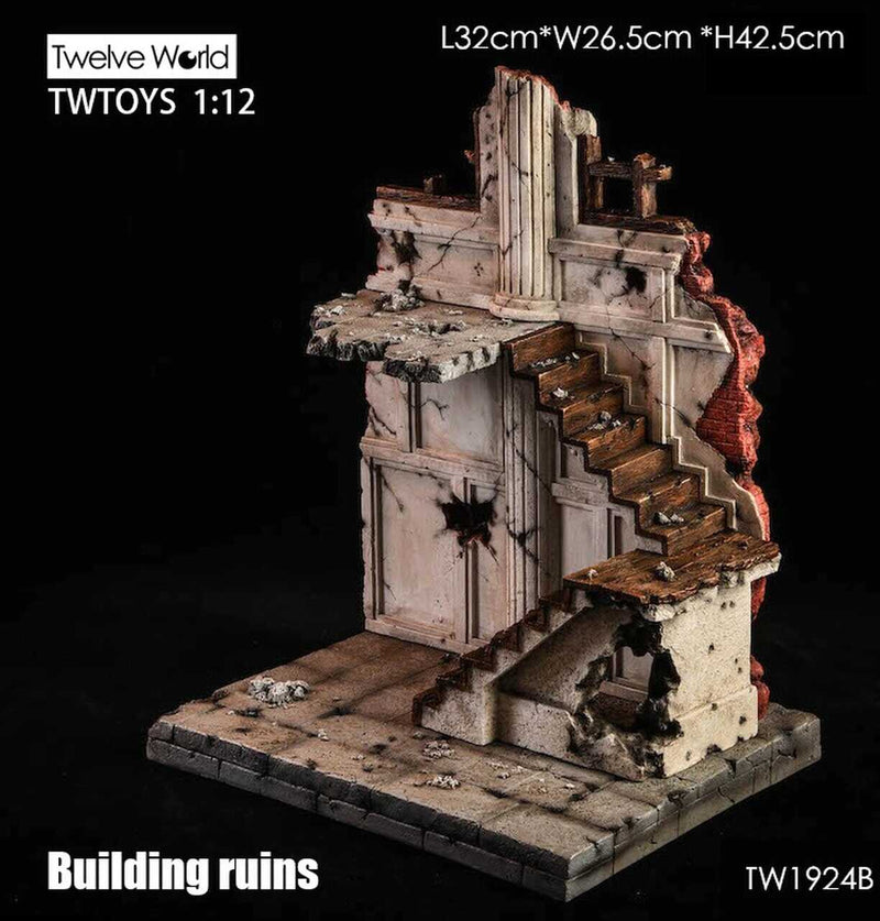 Load image into Gallery viewer, 1/12 - Building Ruins 2-Pack - MINT IN BOX
