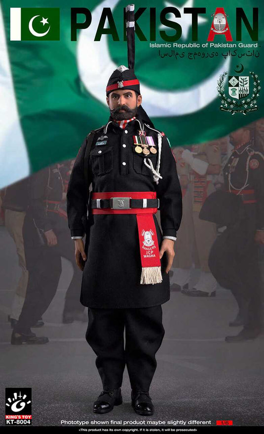 Pakistan Brothers Guard - Military Uniform w/Stand & Hat