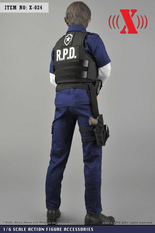 RPD Officer - Blue Police Uniform Set