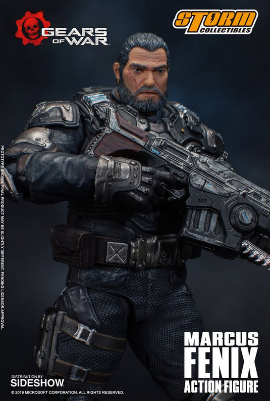 1/12 - Gears Of War - Marcus Fenix - Mark 3 Lancer Assault Rifle –  BlackOpsToys