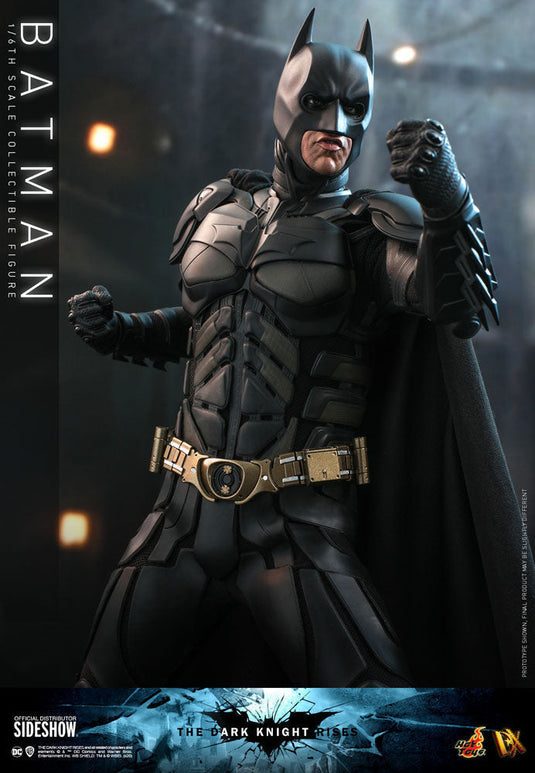 DX Batman - Black Spiked Forearm Gauntlets