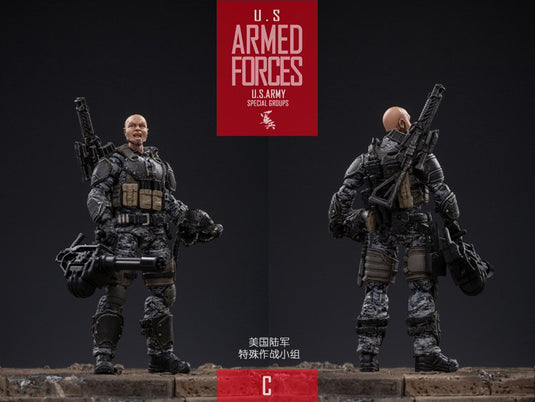 1/18 - U.S. Armed Forces Special Groups Set - MINT IN BOX