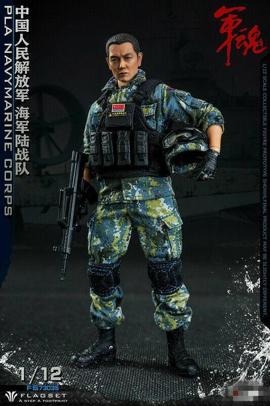 1/12 - PLA Navy Marine Corps - Type 07 Pixelated Camo Helmet