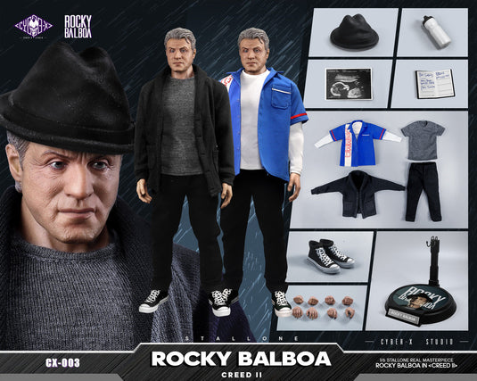 Creed II - Coach Balboa - Black Fedora Hat