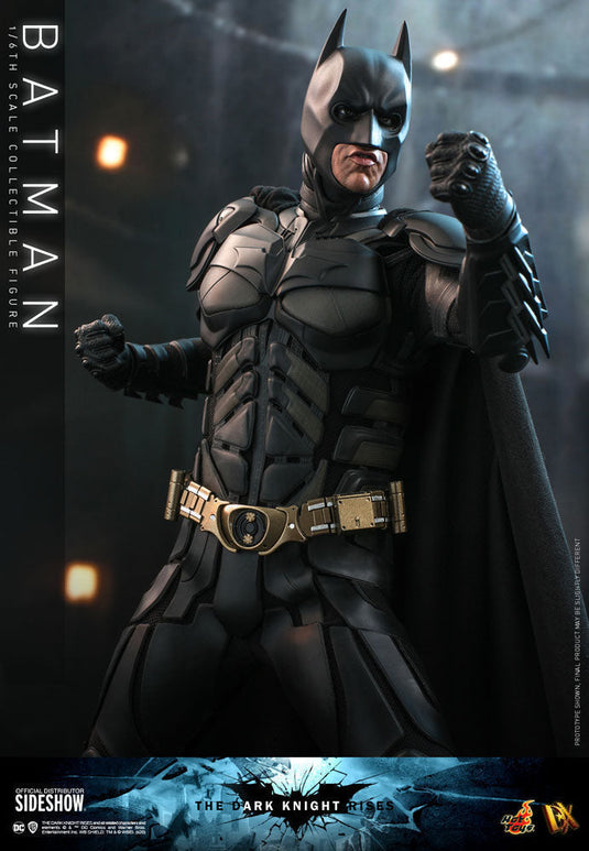 DX Batman - Black 2-Part Boots (Peg Type)