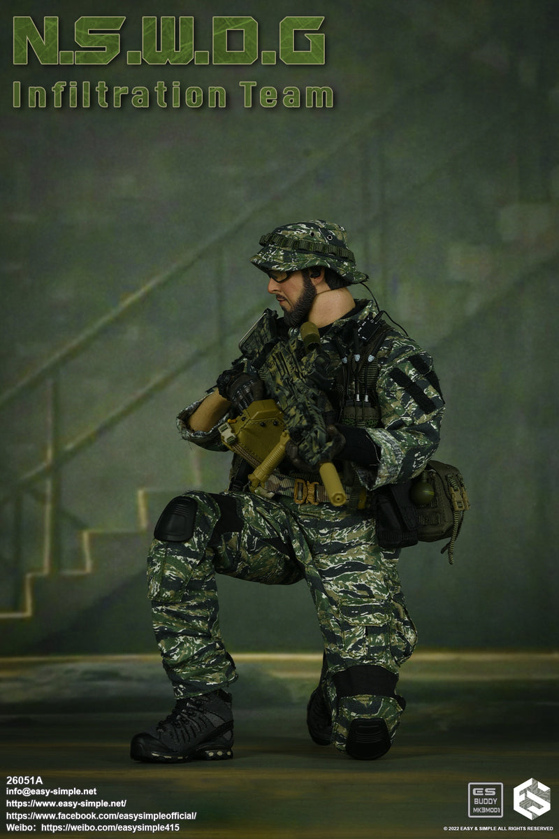 Load image into Gallery viewer, N.S.W.D.G Infiltration Team Ver. A - MINT IN BOX - 26051A
