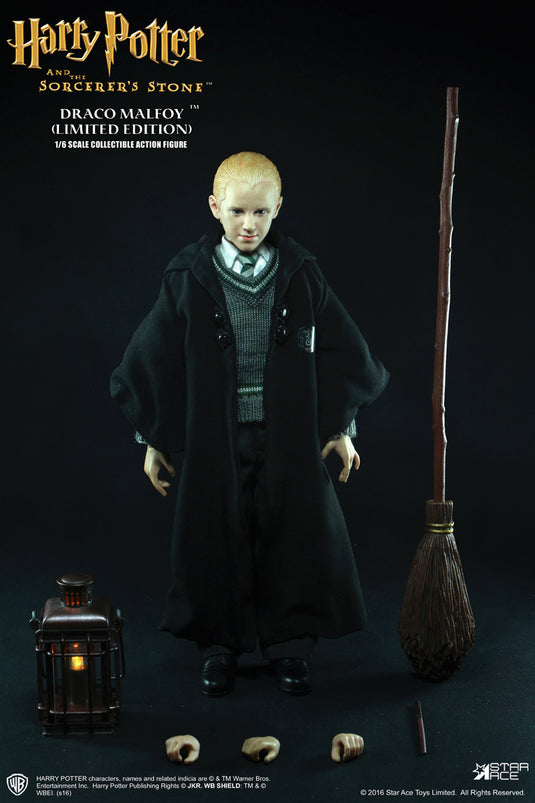 Harry Potter - Draco Malfoy - Slytherin Black Wizard Robe