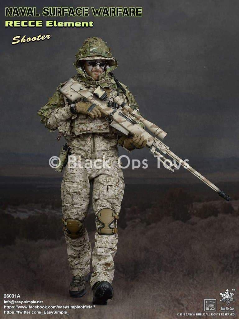 Load image into Gallery viewer, Navy SEAL - Sniper Shooter - Male Head Sculpt
