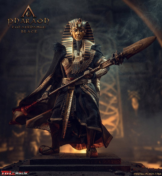 Pharaoh Tutankhamun (Black) - Black & Gold Like Chest Armor