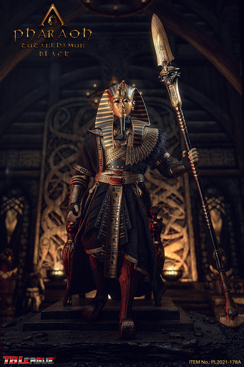 Load image into Gallery viewer, Pharaoh Tutankhamun (Black) - Black &amp; Gold Like Spear
