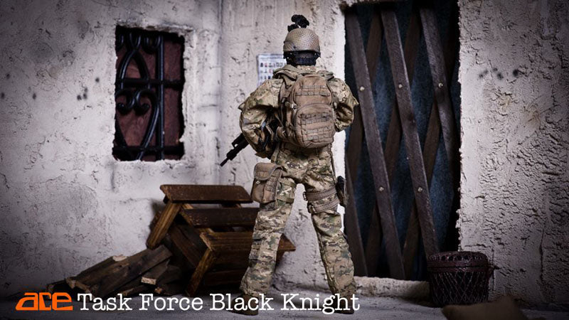 Load image into Gallery viewer, Iraq - Black Knight Spec. Ops. - Black MRE Rifle w/Accessory Set
