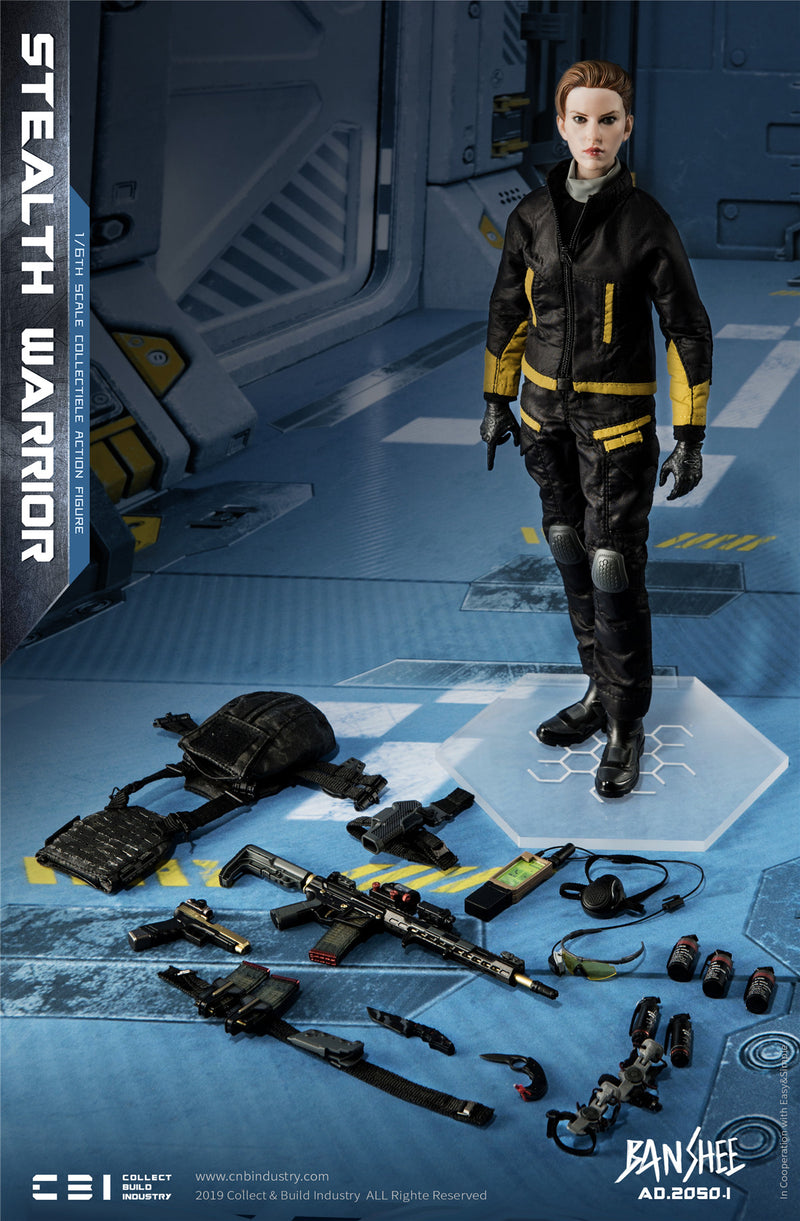 Load image into Gallery viewer, Banshee Stealth Warrior - Dark Version - MINT IN BOX
