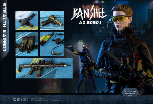 Banshee Stealth Warrior - Dark Version - MINT IN BOX