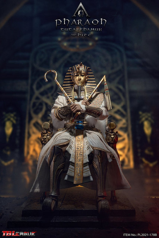 Pharaoh Tutankhamun (White) - Cane