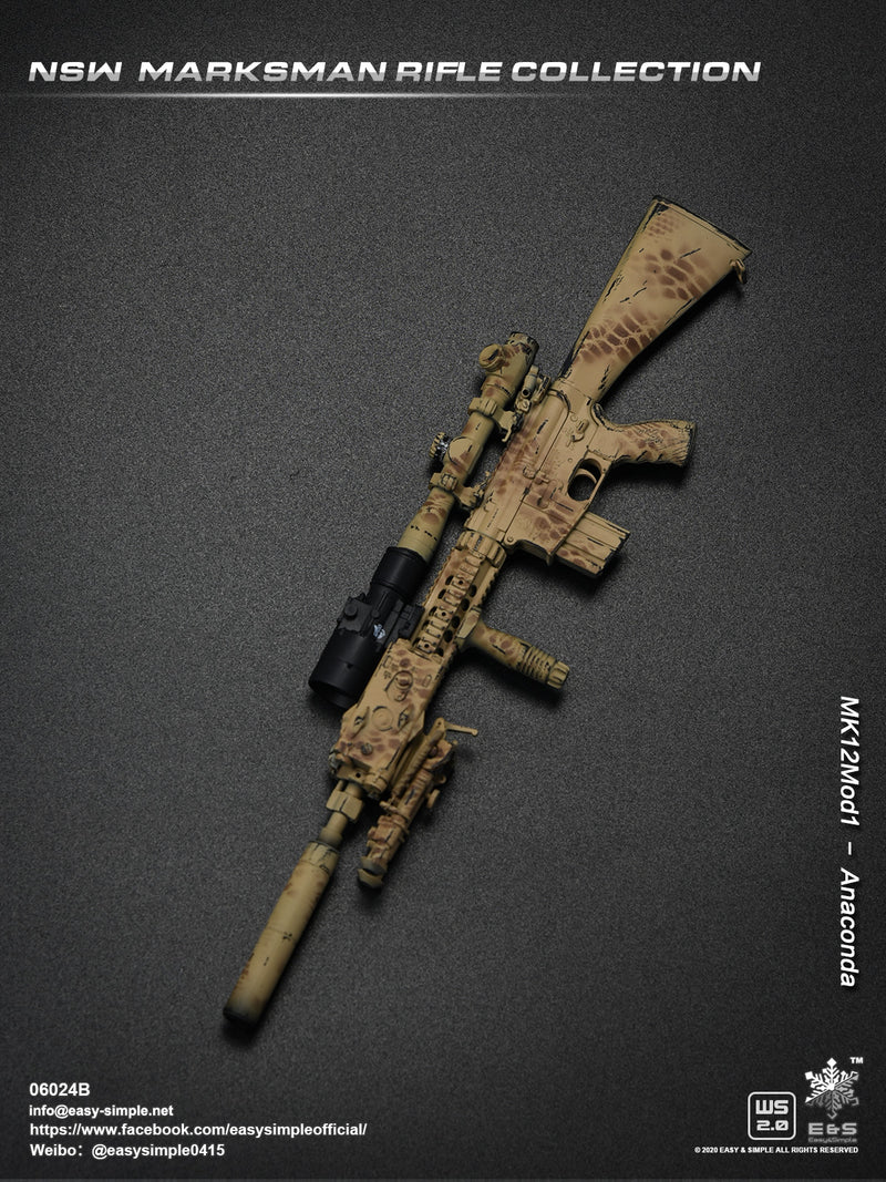 Load image into Gallery viewer, NSW Marksman Rifle - MK12 Mod1 - Anaconda - MINT IN BOX

