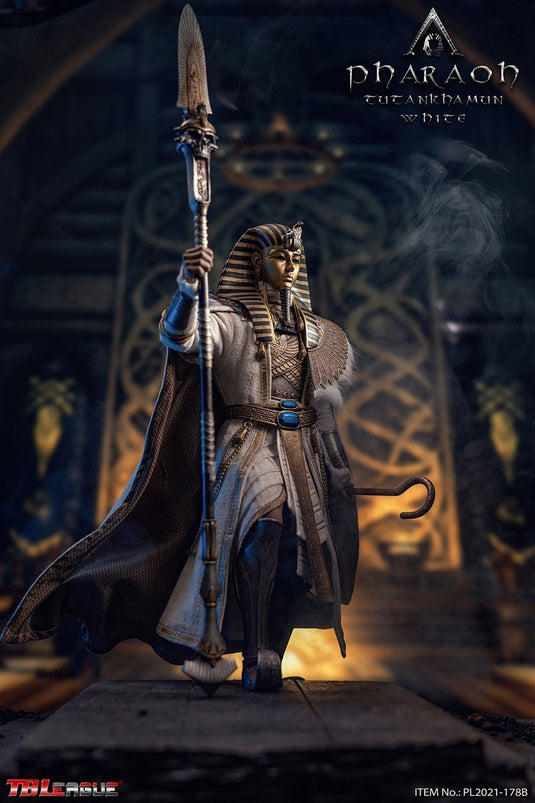 Pharaoh Tutankhamun (White) - Belt w/White Skirt